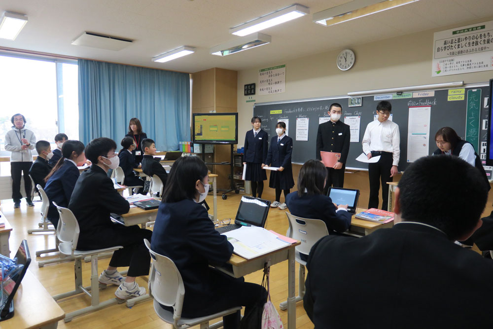 大潟村連携教育公開保育・授業研究協議会の様子4